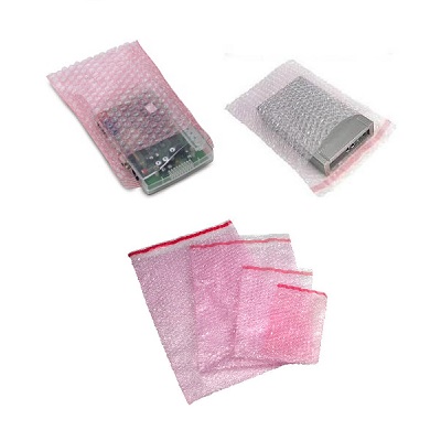 Anti-Static Pink Self Seal Pouches